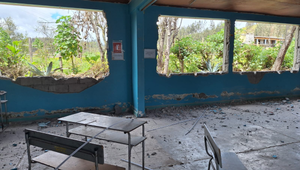 INICIO DE OBRA DE LA CASA COMUNAL DE MOLLEPAMBA